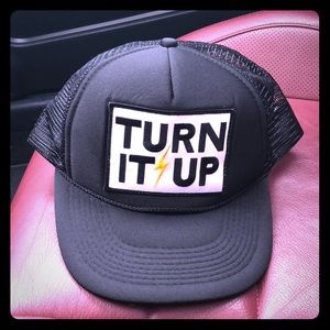 SoulCycle “Turn It Up” trucker hat